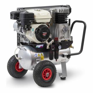 Benzínový kompresor Engine Air EA5-3,5-24CP  příkon 3,5 kW, sací výkon 411 l/min, tlak 10 bar, vzdušník 24 l