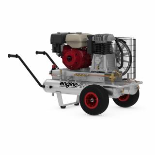 Benzínový kompresor Engine Air EA5-3,5-2x11CP  příkon 3,5 kW, sací výkon 411 l/min, tlak 10 bar, vzdušník 22 l