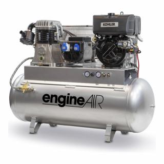 Dieselový kompresor s elektrocentrálou Engine Air EA11-7,5-270FBD  příkon 7,5 kW, sací výkon 605 l/min, tlak 10 bar, vzdušník 270 l