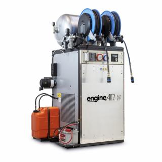 Dieselový kompresor s elektrocentrálou Engine Air EA17-12,6-90FBDS  příkon 12,6 kW, sání 765 l/min, tlak 12 bar, vzdušník 90 l