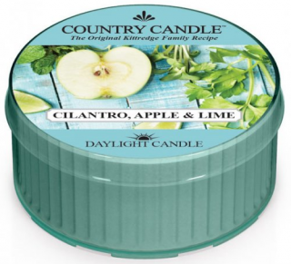 COUNTRY CANDLE - vonná svíčka CILANTRO, APPLE & LIME (Koriandr, jablko a limetka) 42 g