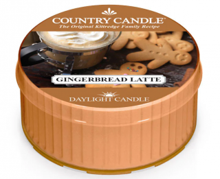 Country Candle - vonná svíčka GINGERBREAD LATTE (Perníčkové Latté) 42 g