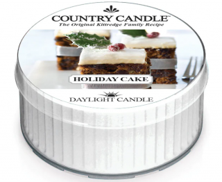 Country Candle - vonná svíčka HOLIDAY CAKE (Sváteční koláč) 42 g