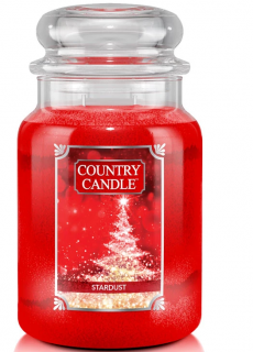 Country Candle - vonná svíčka STARDUST (Hvězdný prach) 652 g