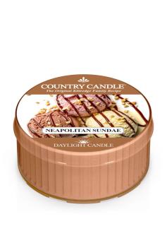 Country Candle - votivní svíčka NEAPOLITAN SUNDAE (Neapolský zmrzlinový pohár) 42 g