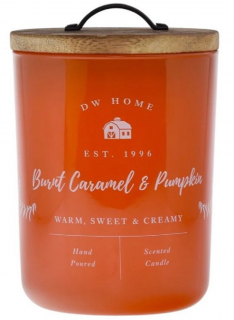 DW Home - vonná svíčka BURNT CARAMEL & PUMPKIN (Pálený karamel s dýní) 264 g