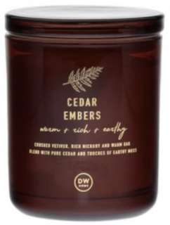 DW Home - vonná svíčka CEDAR EMBERS (Cedrové uhlíky) 108 g