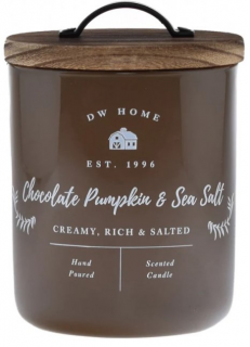 DW Home - vonná svíčka CHOCOLATE PUMPKIN & SEA SALT (Horká čokoláda s dýňovým kořením a mořskou solí) 264 g