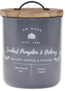 DW Home - vonná svíčka SMOKED PUMPKIN & HICKORY (Kouřová dýně a pekanové dřevo) 241 g