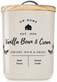 DW Home - vonná svíčka VANILLA BEAN & CREAM (Vanilkový lusk se smetanou) 241 g