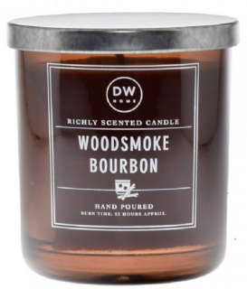 DW Home - vonná svíčka WOODSMOKE BOURBON (Zakouřený bourbon) 255 g