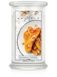 Kringle Candle - vonná svíčka BANANAS FOSTER (Flambované banány) 624 g