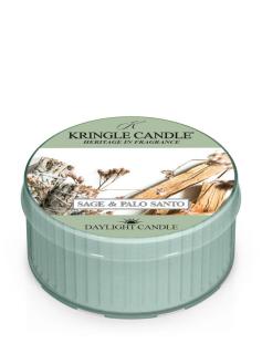 Kringle Candle - votivní svíčka SAGE & PALO SANTO (Šalvěj a dřevo palo santo) 42 g