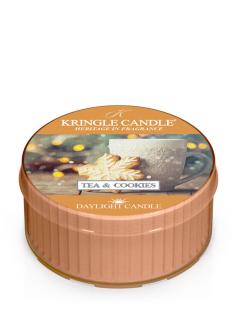 Kringle Candle - votivní svíčka TEA & COOKIES (Čaj a sušenky) 42 g