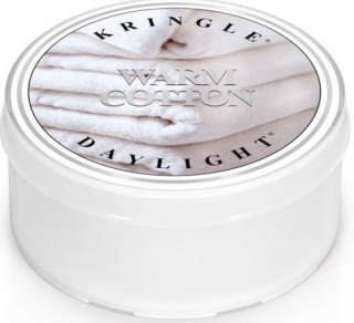 Kringle Candle - votivní svíčka WARM COTTON (Teplá bavlna) 42 g