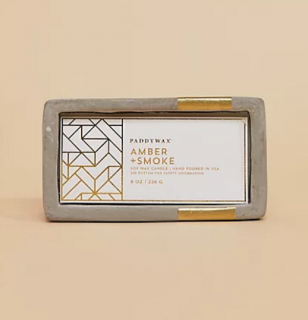 Paddywax - URBAN - vonná svíčka AMBER + SMOKE (Jantar a kouř) 226 g