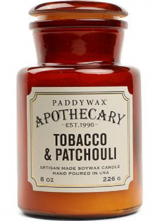 Paddywax - vonná svíčka TOBACCO & PATCHOULI (Tabák a pačuli) 226 g