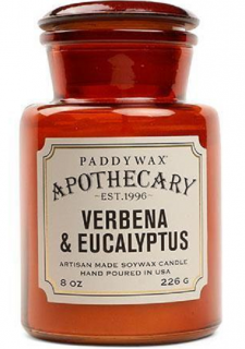 Paddywax - vonná svíčka VERBENA & EUCALYPTUS (Verbena a eukalyptus) 226 g