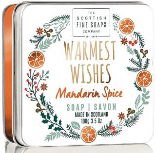 Tuhé mýdlo Scottish Fine Soaps - MANDARIN SPICE (Mandarinka a koření) 100 g