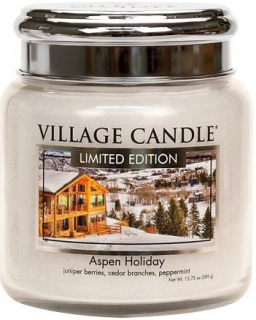 Village Candle - vonná svíčka ASPEN HOLIDAY (Dovolená v Aspenu) 389 g