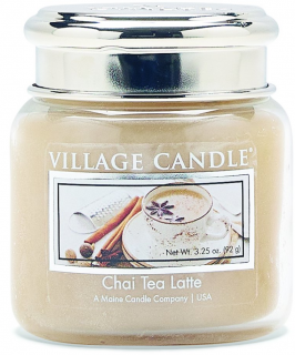 Village Candle - vonná svíčka CHAI TEA LATTE (Čaj s mlékem a skořicí) 92 g