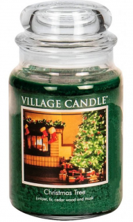 Village Candle - vonná svíčka CHRISTMAS TREE (Vánoční stromeček) 602 g