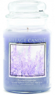 Village Candle - vonná svíčka FROSTED LAVENDER (Namrzlá levandule) 645 g