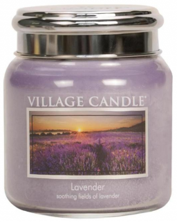 Village Candle - vonná svíčka LAVENDER (Levandule) 390 g