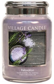 Village Candle - vonná svíčka RELAXATION (Uvolnění) 602 g Limitovaná edice