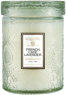 Voluspa - vonná svíčka FRENCH CADE & LAVENDER (Francouzský jalovec a levandule) 156 g