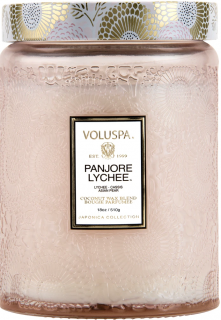 Voluspa - vonná svíčka PANJORE LYCHEE (Liči Panjore) 453 g