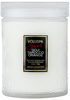 VOLUSPA - vonná svíčka SPICED GOJI TAROCCO ORANGE (Kořeněné goji a tarocco pomeranč) 156 g