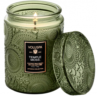 Voluspa - vonná svíčka TEMPLE MOSS (Chrámový mech) 156 g