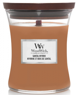 WoodWick - vonná svíčka SANTAL MYRRH (Santal a myrha) 275 g