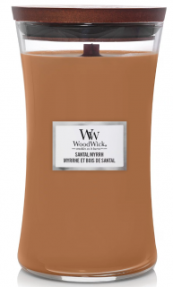 WoodWick - vonná svíčka SANTAL MYRRH (Santal a myrha) 609 g