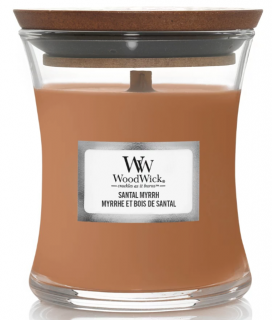 WoodWick - vonná svíčka SANTAL MYRRH (Santal a myrha) 85 g