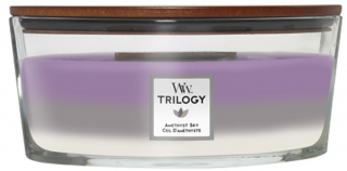 WoodWick - vonná svíčka Trilogy AMETHYST SKY (Ametystové nebe) 453,6 g