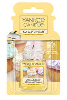 Yankee Candle - gelová visačka do auta VANILLA CUPCAKE (Vanilkový cupcake)