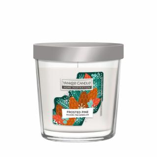 Yankee Candle Home Inspiration - vonná svíčka FROSTED PINE (Zmrzlá borovice) 200 g