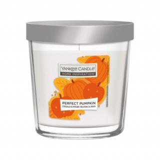 Yankee Candle Home Inspiration - vonná svíčka PERFECT PUMPKIN (Perfektní dýně) 200 g