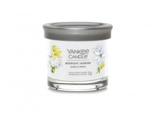 Yankee Candle Signature tumbler - vonná svíčka MIDNIGHT JASMINE (Půlnoční jasmín) 122 g