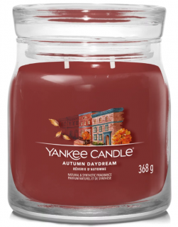 Yankee Candle Signature - vonná svíčka AUTUMN DAYDREAM (Podzimní denní snění) 368 g