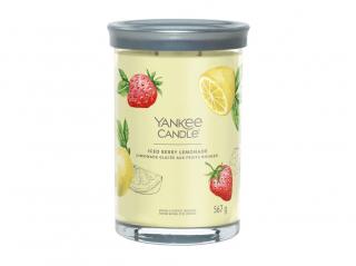 Yankee Candle Signature - vonná svíčka ICED BERRY LEMONADE (Ledová limonáda) 567 g