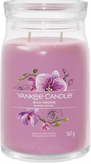 Yankee Candle Signature - vonná svíčka WILD ORCHID (Divoká orchidej) 567 g