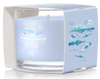 Yankee Candle Signature - votivní svíčka ve skle OCEAN AIR 37 g