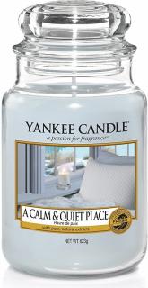Yankee Candle - vonná svíčka A CALM & QUIET PLACE (Klidné a tiché místo) 623 g