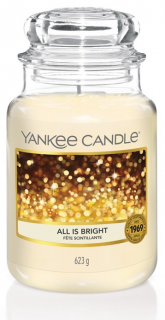 Yankee Candle - vonná svíčka ALL IS BRIGHT (Všechno jen září) 623 g