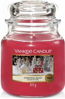 Yankee Candle - vonná svíčka CHRISTMAS MAGIC (Vánoční kouzlo) 411 g