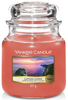 Yankee Candle - vonná svíčka CLIFFSIDE SUNRISE (Svítání na útesu) 411 g