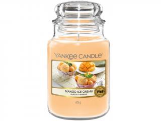 Yankee Candle - vonná svíčka MANGO ICE CREAM (Mangová zmrzlina) 623 g